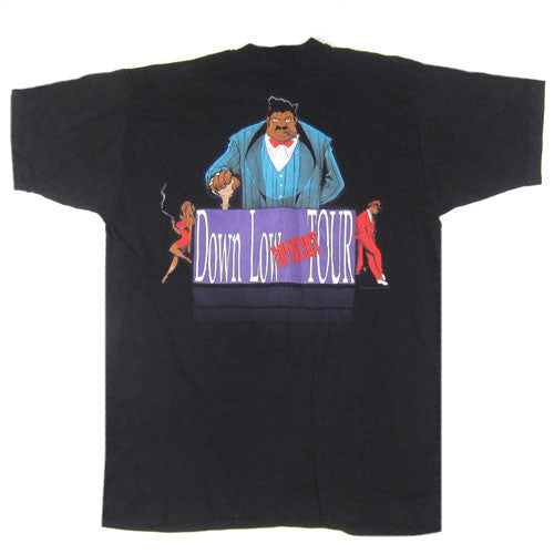 Vintage R. Kelly Down Low Tour T-Shirt 1996 R&B – For All To Vintage R. Kelly Down Low Tour T-Shirt 1996 R&B – For All To