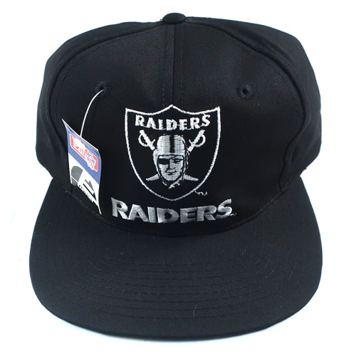 90's Los Angeles Raiders NFL Snapback Hat – Rare VNTG