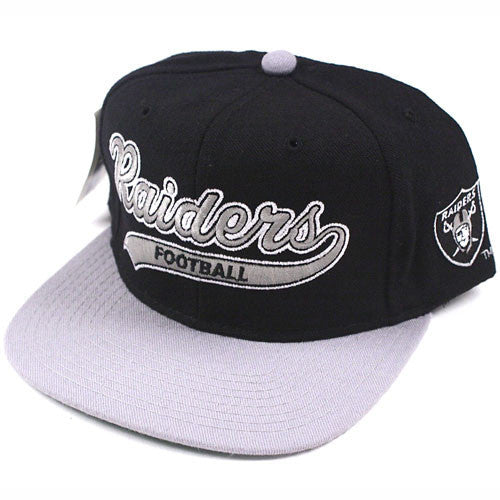 Vintage Snapback Snap Back Hat Los Angeles Raiders Starter Underscore Script 90 s Wool New With Tags NWT NFL Football LA For All To Envy