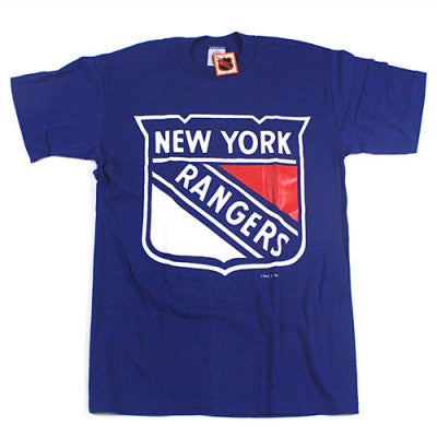 New York Rangers Sweatshirt Vintage NHL Logo - Anynee