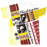 Vintage Washington Redskins Green Mann Gouveia T-shirt NWT