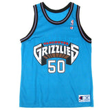 Vintage Bryant Reeves Vancouver Grizzlies Champion Jersey