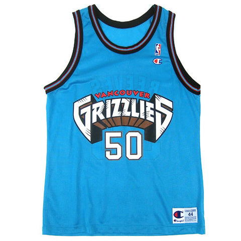 Vintage 90's Vancouver Grizzlies NBA Champion Jersey 36 