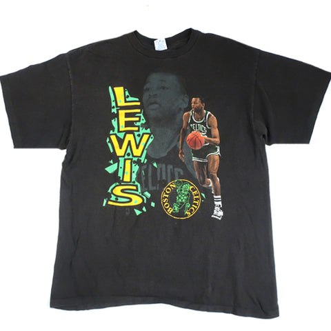 Vintage Reggie Lewis Boston Celtics T-Shirt