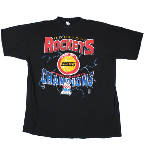 Vintage 1995 NBA Finals Houston Rockets shirt - Guineashirt Premium ™ LLC