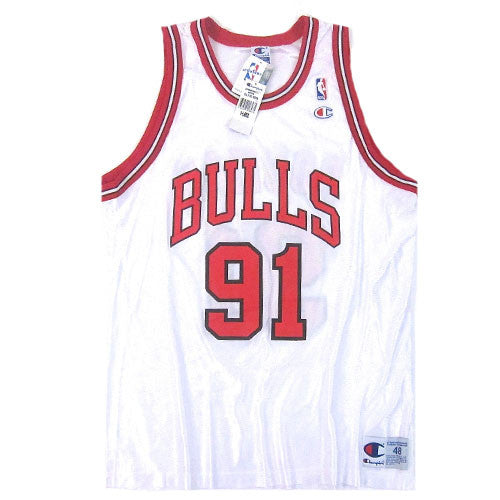 Vintage Dennis Rodman Chicago Bulls Champion Jersey