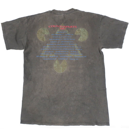 Modtager maskine pædagog Memo Vintage RUSH Counterparts T-shirt 1993 Rock 90s Tour Concert – For All To  Envy