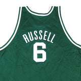 Vintage Bill Russell Boston Celtics Gold Champion Jersey
