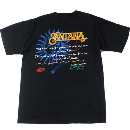 Vintage Santana 1996 T-shirt 90s Heaven Smiles – For All To Envy