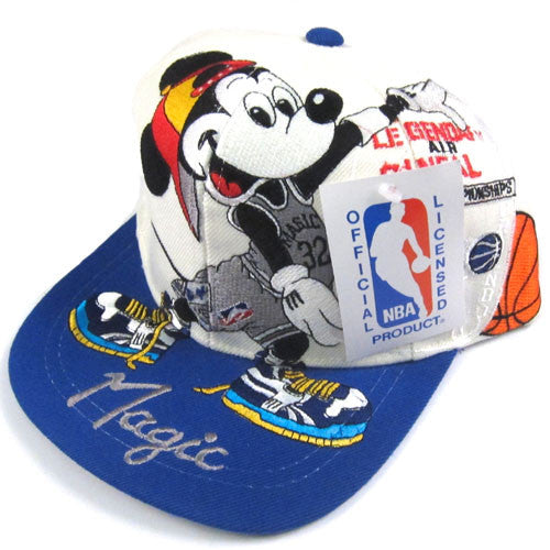 Vintage Shaq Mickey Orlando Magic Snapback Hat