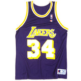 Vintage Shaquille O'neal Los Angeles Lakers Jersey