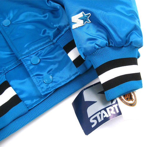 San Jose Sharks Starter Impact Half-Zip Jacket - Teal