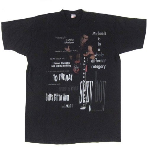 Shawn michaels shop vintage t shirt