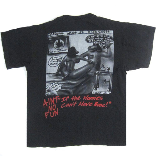 Vintage Snoop Doggy Dogg Aint No Fun T-Shirt 90s Rap Hip Hop Dr
