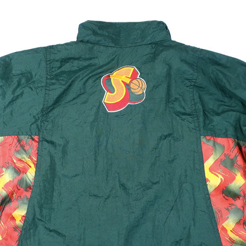 Vintage 90s Green Logo Athletic Seattle Sonics 1994 NBA 1/4 Zip