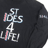 Vintage St. Ides 4 Life Malt Liquor Long Sleeve T-Shirt