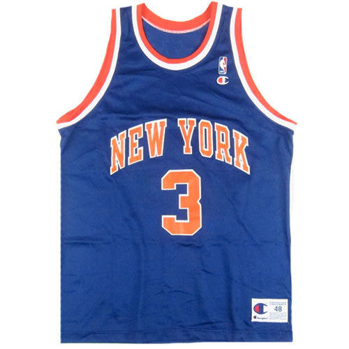Vintage John Starks New York Knicks Champion Jersey