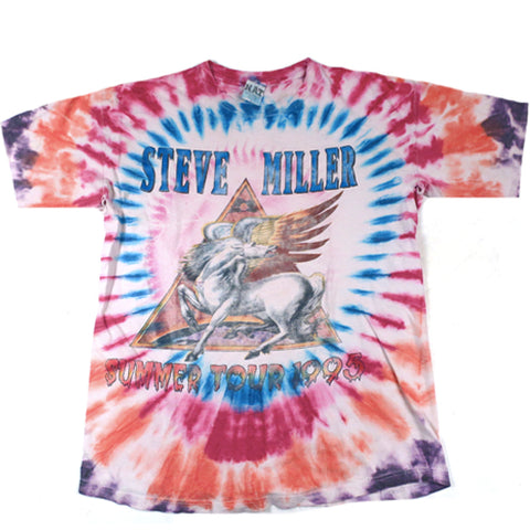 Vintage Steve Miller Band 1995 T-shirt Tie Dye Rock – For