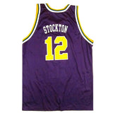 Vintage John Stockton Utah Jazz Champion Jersey