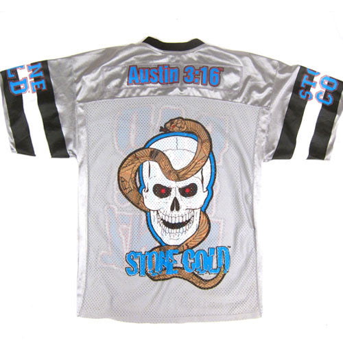 Stone Cold Steve Austin WWF Attitude Wrestling Baseball Jersey - BIDSTITCH