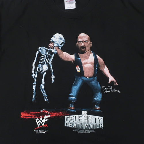 トップス Vintage Stone Cold Celebrity Deathmatch Vintage Stone Cold Celebrity Deathmatch T-Shirt – For All To