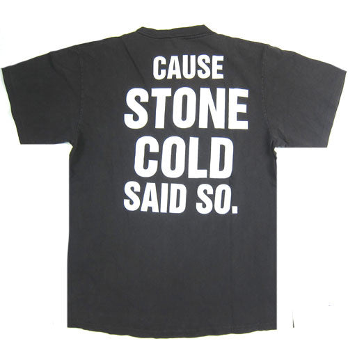 Vintage Stone Cold That's The Bottom Line T-Shirt T-Shirt WWF 90s