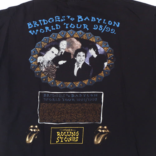 The Rolling Stones 1998年ツアーTシャツ Vintage Rolling Stones 1998-99 Bridges to Babylon T-shirt