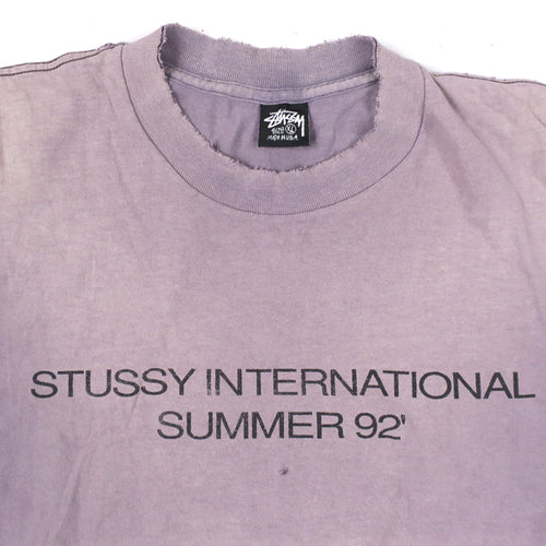 Vintage Stussy 1992 T-shirt 90s Streetwear Shawn Summer 