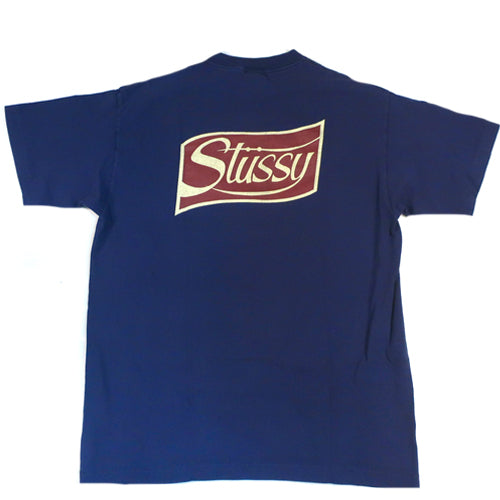 Vintage Stussy T-shirt 90s Streetwear Made in USA Skate
