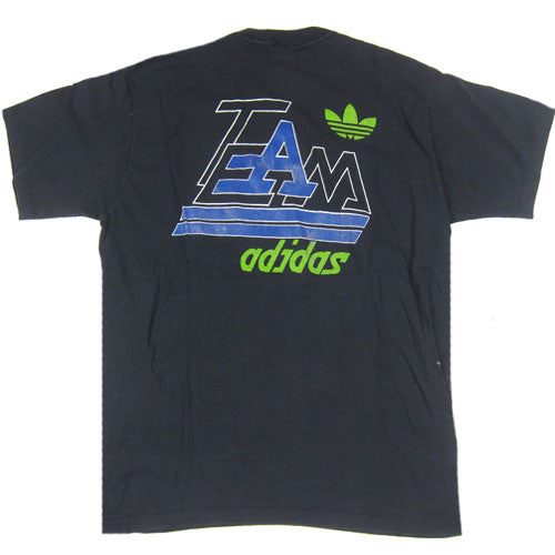 ウェア 90s~ adidas performance logo game shirt Adidas 90s Vintage T-shirt Soccer Streetwear Fashion Korn