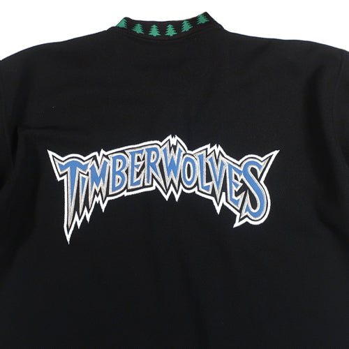 Vintage 90's NBA Minnesota Timberwolves Embroidered Sweater Black (L) –  Chop Suey Official