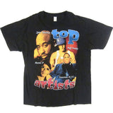 Vintage Top Artists Biggie Tupac Master P. T-Shirt