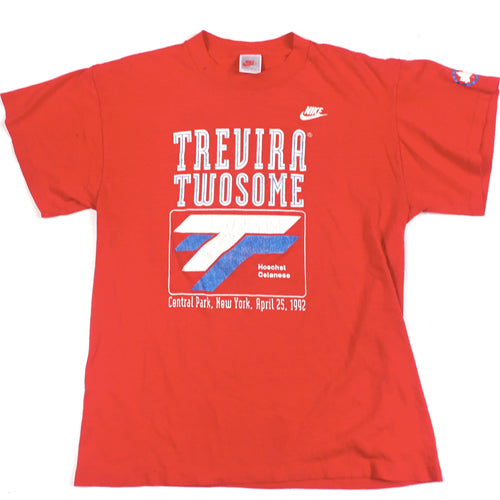 Vintage Nike Get In Gear Blue Tag T-shirt Run Running Marathon 80s
