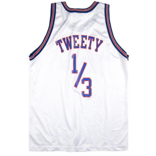 Vintage Space Jam Tune Squad Tweety Champion Jersey 90s NBA