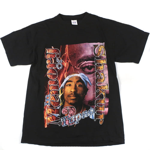 Vintage Tupac T-Shirt Rap Hip Hop 2Pac Shakur 90s Hip Hop RAP RIP 