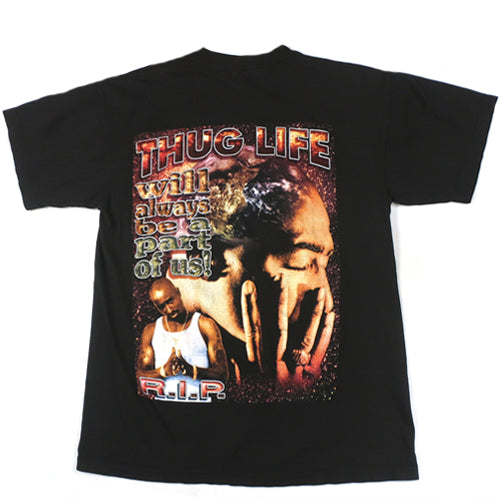 Vintage Tupac T Shirt Rap Hip Hop 2Pac Shakur 90s Hip Hop RAP RIP For All To Envy