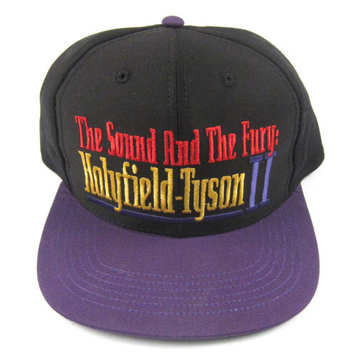 Vintage Holyfield vs Tyson II 1997 Snapback Hat Boxing MGM Grand 