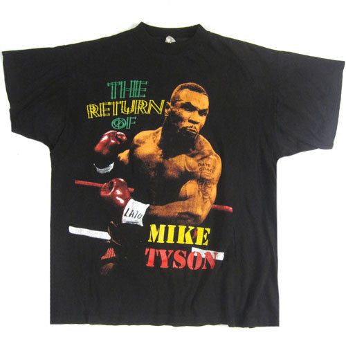 Vintage Mike Tyson The Return Of T-Shirt