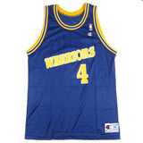 Vintage Chris Webber Golden State Warriors Champion Jersey
