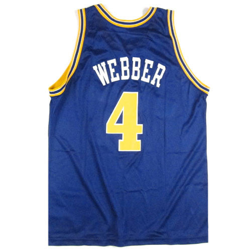 Vintage Champion Chris Webber Warriors Jersey
