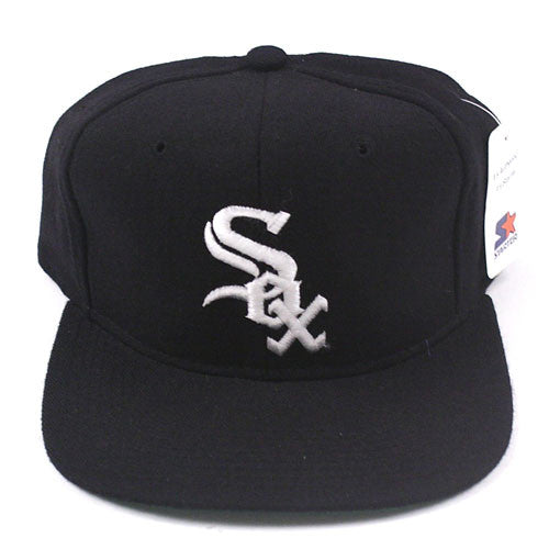 Vintage Snapback Snap Back Hat Chicago White Sox Starter
