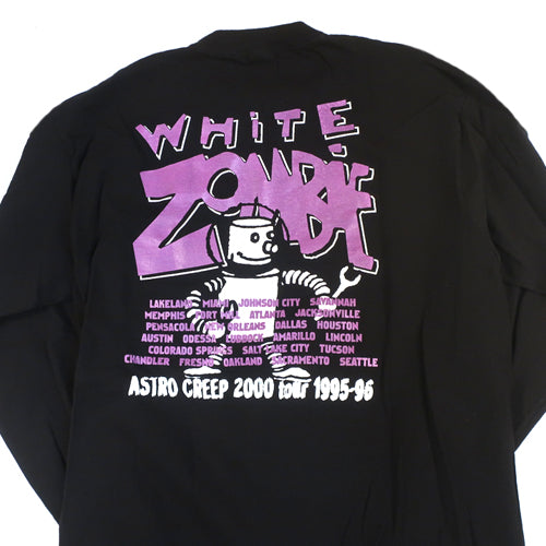 Vintage White Zombie Astro Creep LS T-shirt Rob 1995-96 Tour Band