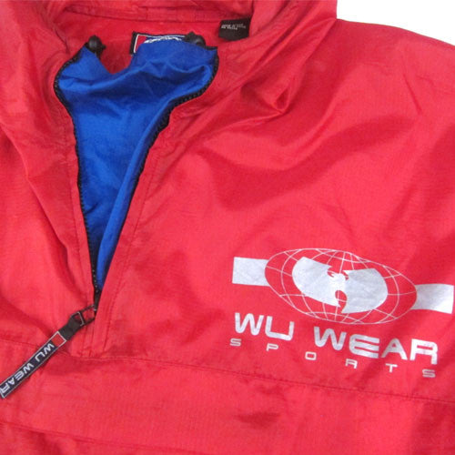 Vintage Wu Wear Sports Pullover Jacket Wu Tang Hip Hop Rap