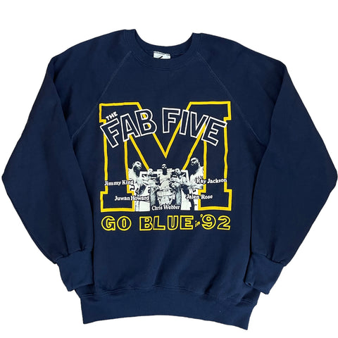 Vintage Michigan Fab Five Sweatshirt