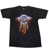 Vintage Harley Davidson Flame Logo T-shirt