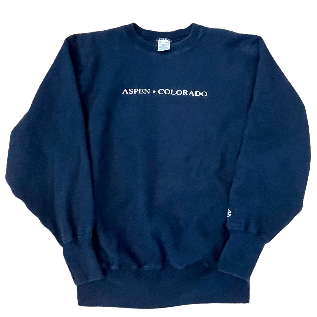 Vintage blue sales champion sweatshirt