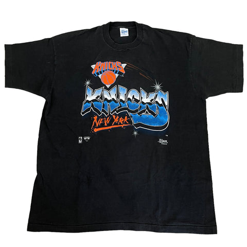 Vintage New York Knicks Graffiti T-shirt