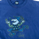 Vintage Stussy Jester T-shirt (made in USA)