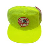 Vintage NY Yankees Neon SnapBack Hat NWT