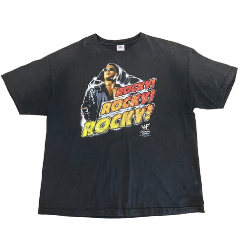 Vintage The Rock WWF T-shirt